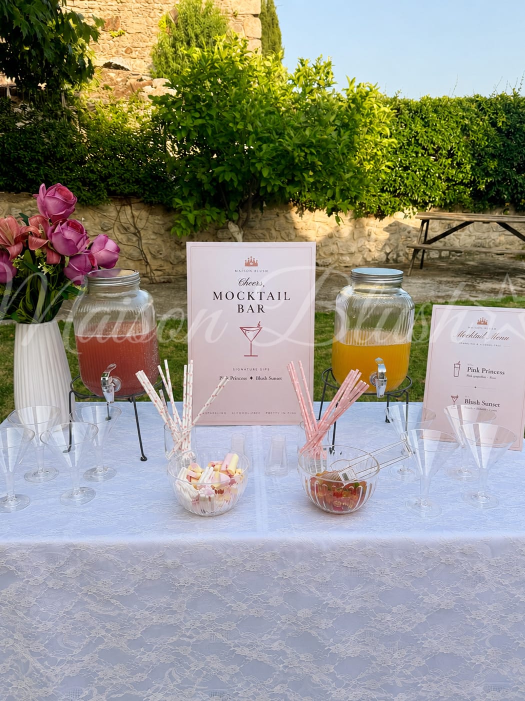 The Moctail bar — φωτογραφία από πάρτυ Maison Blush
